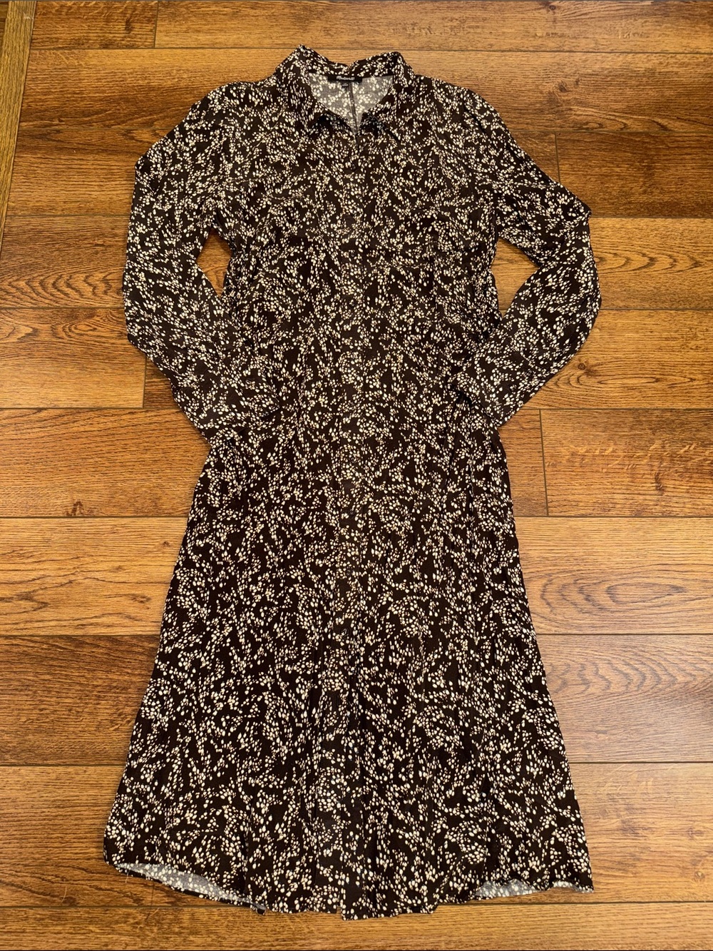 NWOT Madewell Button Front Dress - Picture 2 of 5